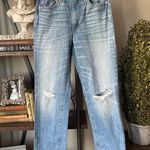 SLVRLAKE Stella High Waist Slim Straight Leg Jeans Badlands Womens Size 26 Blue Photo 3