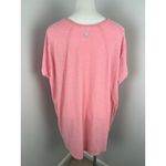 Free People City Vibes Oversized Tee in Pink XS Photo 2