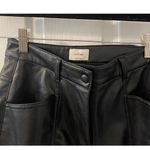 Aritzia Vegan Leather MELINA High Rise Pants Photo 5