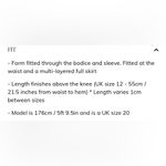 Needle & Thread AURELIA LONG SLEEVE MINI DRESS Photo 3