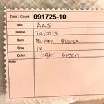 Talbots Womens Button Up Shirt Size 1X Business Casual Work Career Office Comfy Photo 13