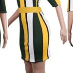 Women’s Multicolor Bodycon Above The Knee Dress Multi Size 2X Photo 2