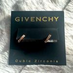 Givenchy Pavé Small Huggie Hoop Earrings, .4" New w/Tag Photo 2