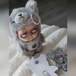 Sleepless Grumpipi Series Keychin Charms Bag Key Ring Keychin Charms Bag Photo 7