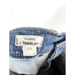 Madewell  classic straight‎ jeans women’s size 25 Photo 7