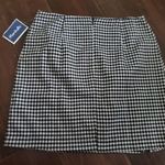 love on a hanger Black and white mini skirt size 7 new with tags by  Photo 4