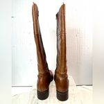 Etienne Aigner  10 Tall Tan Brown Heeled Riding Boots Photo 1