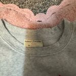 Bobbie Brooks Gray Sweater with Pink Graphic Size M Photo 2
