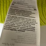 Parfois Lime Green Cream Stripe Sleeveless Crop Sweater‎ Size Small Photo 4