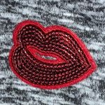 Ashley Stewart GRAY PATCHWORK DESIGN LIGHTWEIGHT HOODIE SIZE 14/16 Photo 5