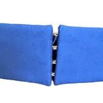 Handmade Blue canvas fabric pearl bridal belt Photo 7