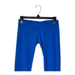 LNA  Blue‎ Low Rise Cropped Zippered Ankle Leggings Size M Photo 2