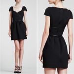 Red Valentino VINTAGE! Quilted Abiti Donna Black Dress. Size 38, US 2/XS NWT Photo 1