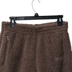 SKIMS  Teddy Track Pants Sherpa in Desert Women's Size Medium Wide Leg High‎ Rise Photo 2