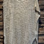 Women's Cream Knit Beach Coverup Photo 1