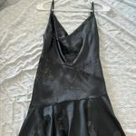 Oh Polly Black Cowl Neck Dress Photo 2