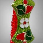 Free People Marson Belly Chain Red NWT Charm Necklace Bohemian Layering Charms Photo 9