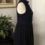 Xhilaration Lace Dress M Sleeveless Lined Keyhole Back Two Button Zipper Side Photo 9