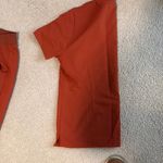 Large auburn Zamora  Jogger Scrub Pants + Medium Casma figs scrub top Photo 5