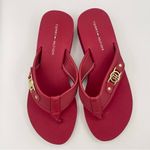 Tommy Hilfiger  Rumia red flip-flop women's sandals Size 6M Photo 3