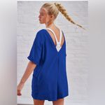 Free People  Movement Hot Shot Tee Romper Electric Shock NWT Photo 1
