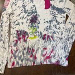 Vintage IDI by Matthew Art to Wear Top Women's Size Large Rayon Embellished Bead White Photo 11