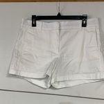 J.Crew  WOMENS WHITE SHORT 10 H5806 Photo 1