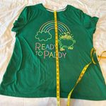 St. Patrick's Day Ready To Paddy Ladies Tee Shirt Women’s XL Parade Party Fun Green Photo 4