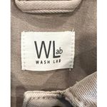 Wash Lab Denim Puff Sleeve Denim Dress Size Medium Brown Photo 5