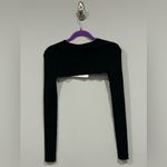 Alexander Wang NWT  Cropped Cardigan (Camo Missing) Black Size XS Photo 1