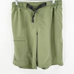 Columbia Green Adjustable Waist Regular Fit Hiking Outdoor Shorts Size Medium Photo 0