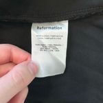 Reformation  Frankie Velvet Maxi Slipdress Black Smocked Silk Blend Luxury Size 6 Photo 8