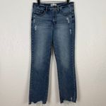 BKE Buckle Billie Cropped Straight Stretch Jean High Rise Size 31 Photo 1