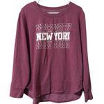 State of Mine  women's size XL pullover sweater pink pullover fleece lined pink Photo 7