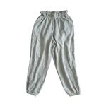GRLFRND  Gray High Waist Paperbag Joggers Size Medium Photo 3