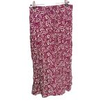 Ba&sh NWT  Lenny Skirt Size Small 4 Purple Printed High Low Photo 5