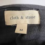 Cloth & Stone  Medium Lace Back Long Sleeve Check Shirt‎ Photo 3