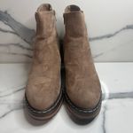 Altar'd State Women's Tan Faux Suede Festival Boho Platform Sonata Boots Sz 9 Photo 1