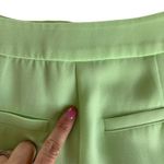 Cinq à Sept Cinq a Sept Elaine Crepe Mid Rise Classic Fit Green Shorts Women’s Size 00 Photo 6