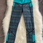 Lululemon Pace Rival Crop Space Dye Twist Turquoise Blue Legging Pocket Photo 9