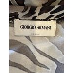 Giorgio Armani Dress Women XS Silver Black Jersey Knit Leopard Animal Print Mini Photo 8