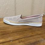 Adrienne Vittadini  Women Gray Perforated Slip On Espadrille Sneakers Size 9.5 Photo 3