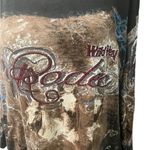 Take Two Clothing WILD WEST RODEO Embellished Scoop Neck 3/4 Sleeve Shirt Top 1X Black Photo 3