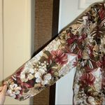 Silhouettes  Multicolor Floral Button Front Jacket 1X Photo 6