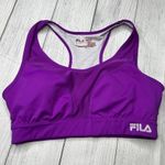 FILA  Sport Purple Medium Support Racerback Sports Bra Size Large Photo 2
