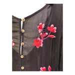 Johnny Was  Black Pink Embroidery “Cassia Tank” Size XXL Photo 10