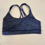 Lululemon Women's Blue Strappy Sports Bra Photo 0