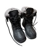 UGG NEW  Women’s Adirondack III Waterproof Fur Boot in Black/Grey Size 5 Photo 7