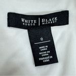 White House | Black Market Crochet Tiered Lace Pencil Skirt White Size 0 Photo 8