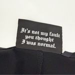 KILLSTAR Bellow Maxi Dress Baphomet Graphic Print Grunge Goth Gothic Punk Black Photo 6